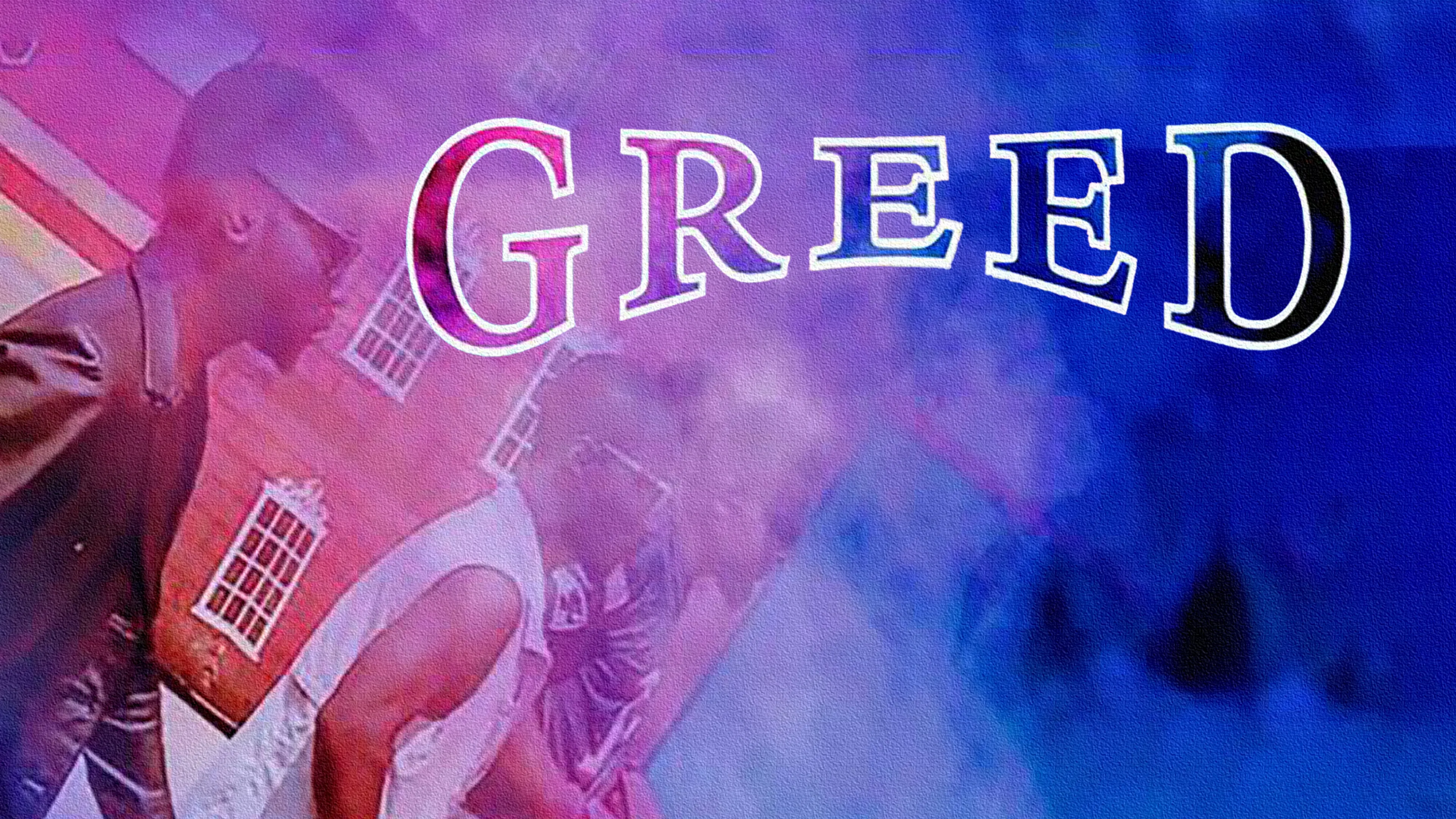 Greed poster